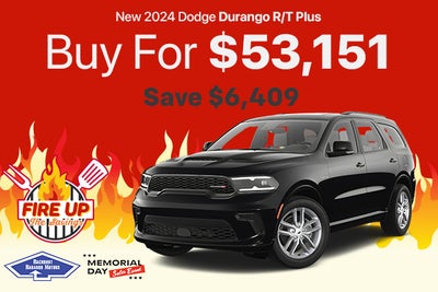 New 2024 Dodge Durango R/T Plus Buy For $53,151