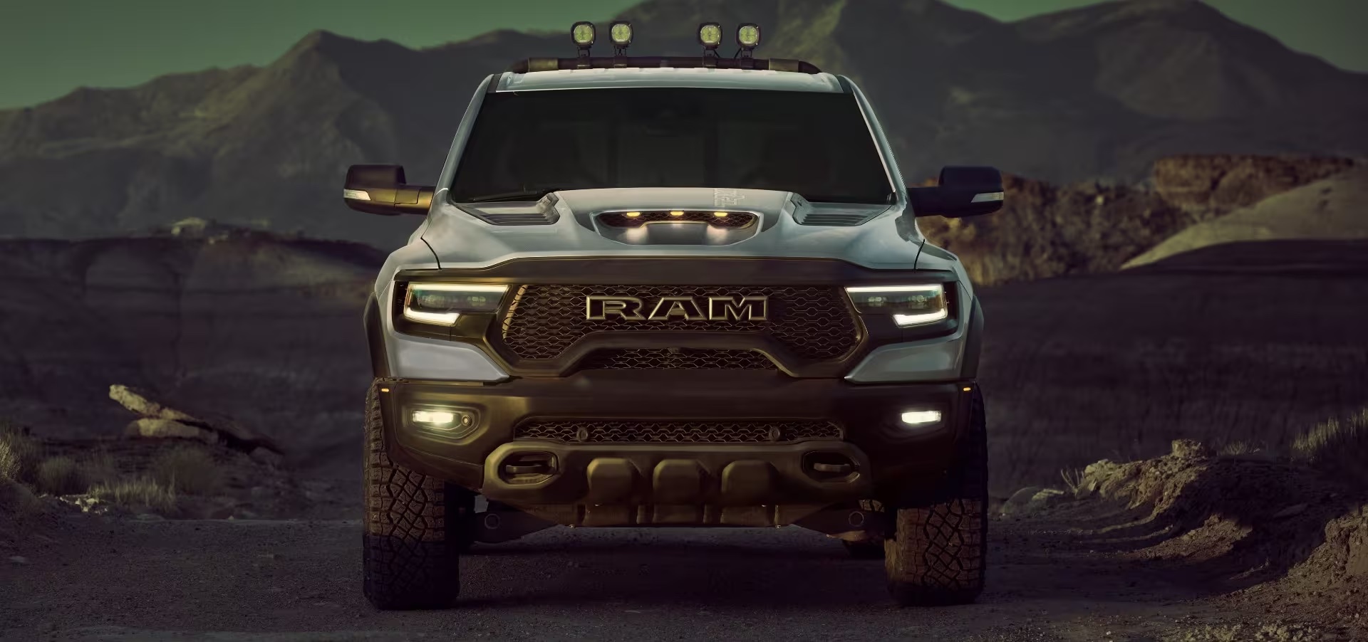 A front view of the 2024 RAM 1500 TRX