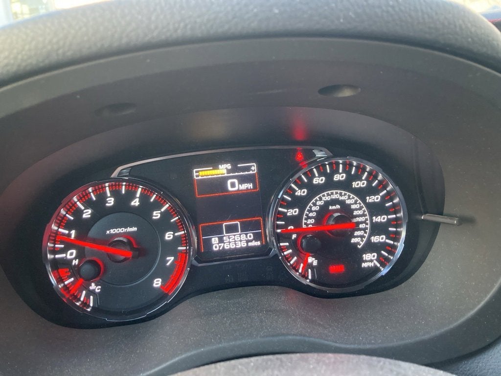 2018 Subaru WRX Manual