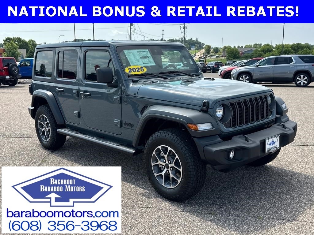 2025 Jeep Wrangler WRANGLER 4-DOOR SPORT S