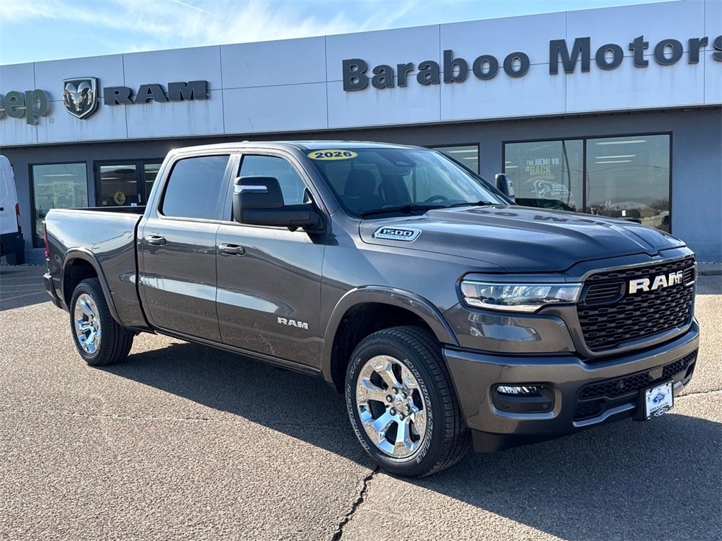 2026 RAM Ram 1500 RAM 1500 BIG HORN CREW CAB 4X4 6'4' BOX