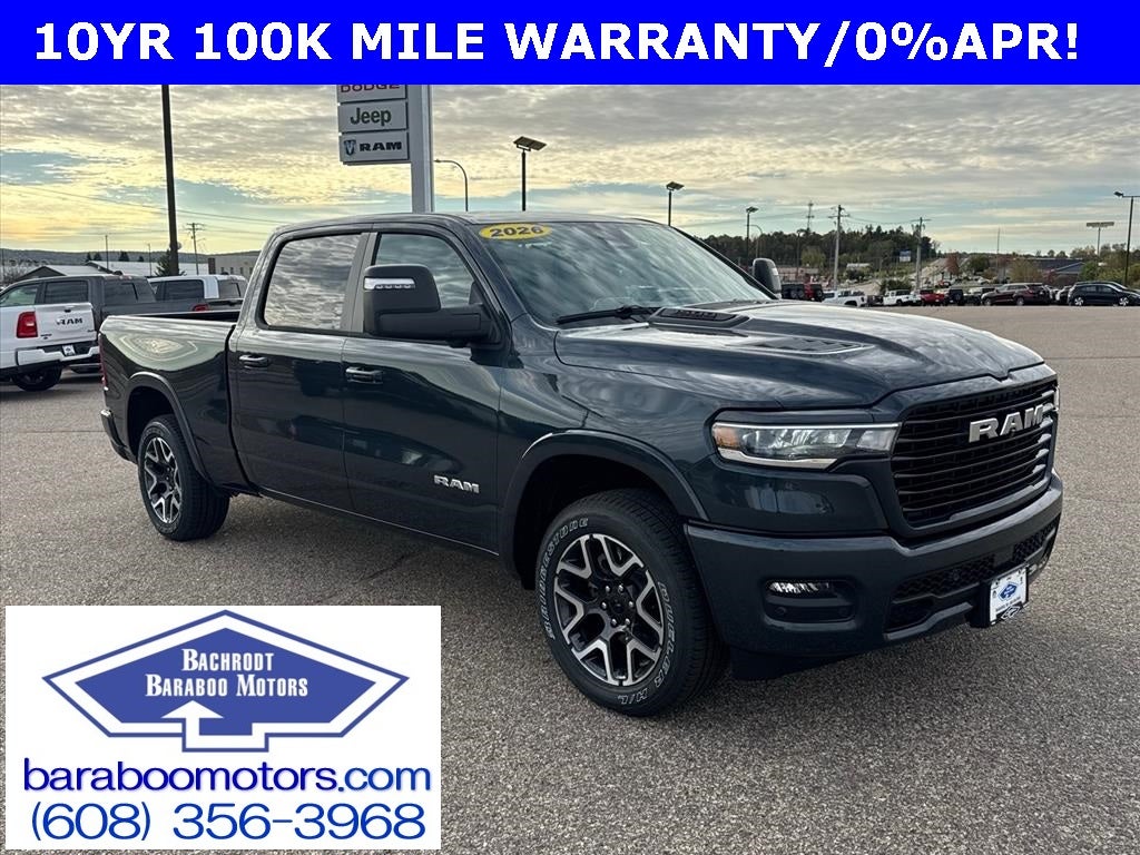 2026 RAM Ram 1500 RAM 1500 LARAMIE CREW CAB 4X4 6'4' BOX