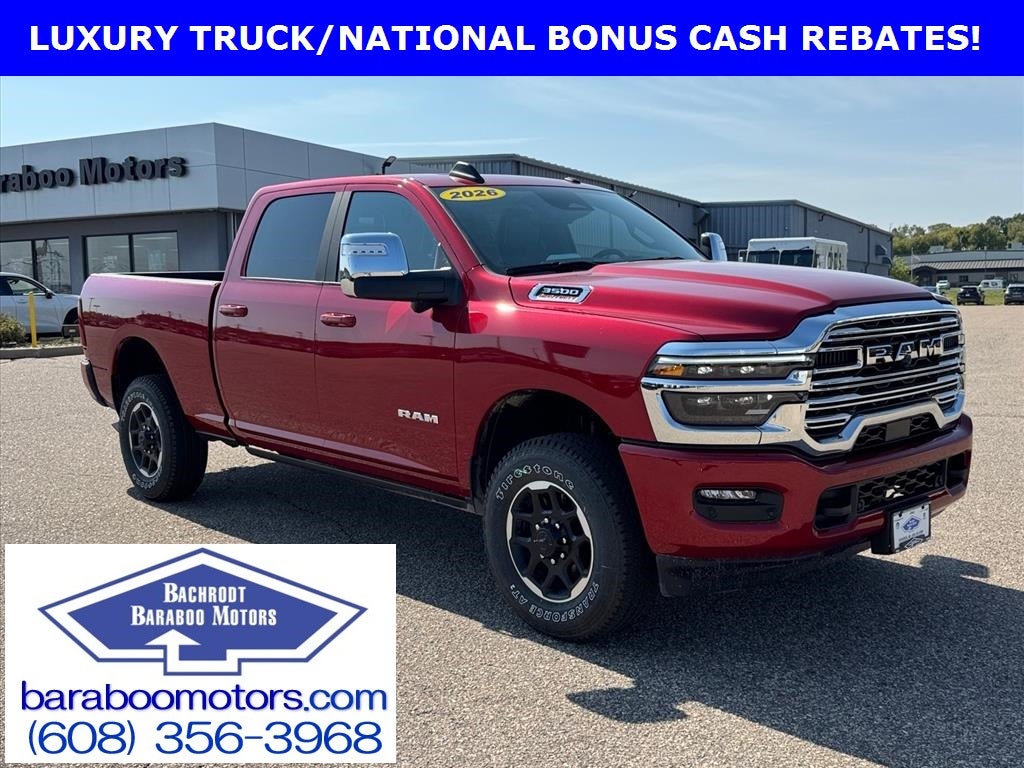 2026 RAM Ram 3500 RAM 3500 LARAMIE CREW CAB 4X4 6'4' BOX