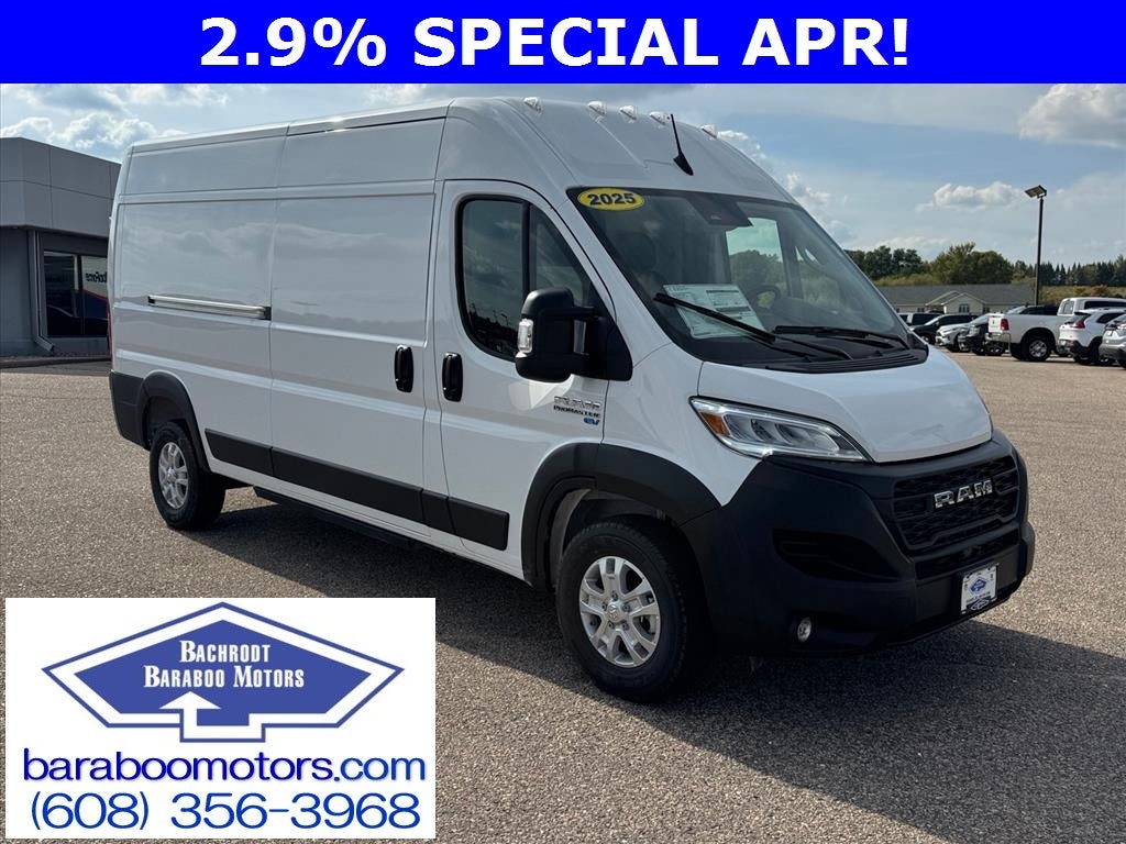 2025 RAM Ram ProMaster EV RAM PROMASTER EV CARGO VAN TRADESMAN HIGH ROOF 159' WB
