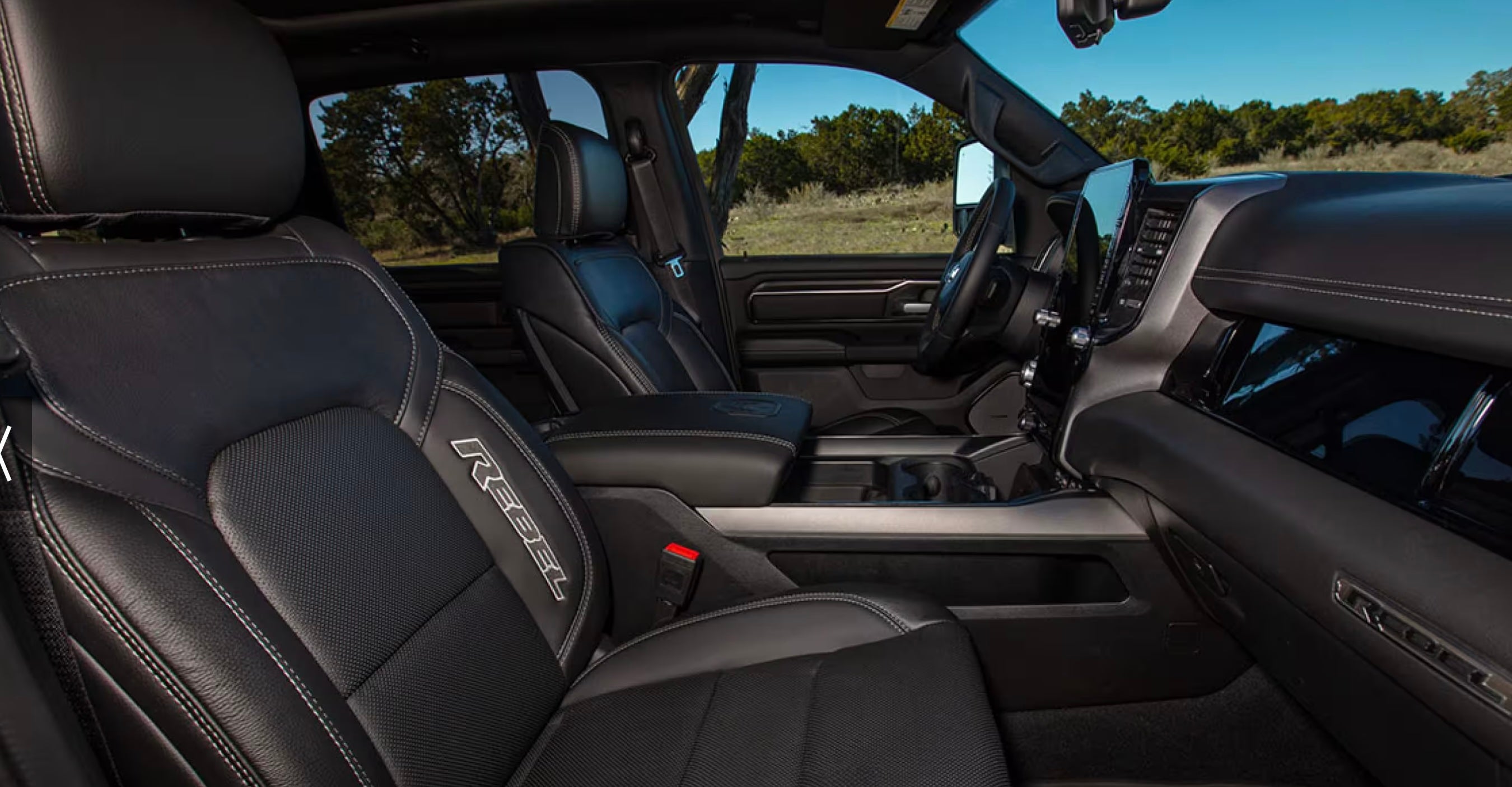 Inside the 2025 RAM Longhorn truck